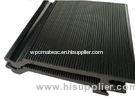 Real Estate WPC Wall Panel with Black Wave for Outdoor Decoration