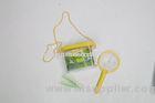 Yellow Plastic Childrens Magnifying Glass , Bug Hunting Kits For Kids