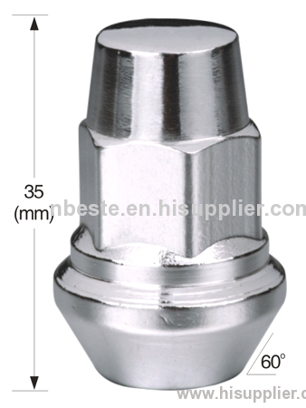bulge acorn heat terated conical seat lug nuts