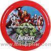 Durable Marvel Plastic Flying Disc , Red 9inch Flying Disc Frisbee
