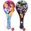 Educational Funny Paddle Ball Toy , Princesses Beach Paddle Ball