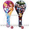Educational Funny Paddle Ball Toy , Princesses Beach Paddle Ball