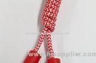 Red Nylon 7 Ft Jump Rope , Plastic Jump Rope For Children Toys