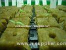 Water Absorption Hydroponic Rockwool Base , 80kg/m3 Rock Wool Cubes