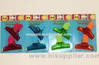 2pk Transparent Books Plastic Bag Clips For Hands - Free Reading