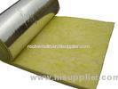 Thermal Insulation Yellow Glass Wool Blanket With Aluminum Foil