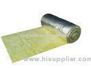 Sound Proofing FSK Glass Wool Blanket , Yellow Fiberglass Blanket