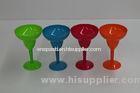 Margarita Glass PP Plastic Tumbler Cups , Full - Color Beautiful