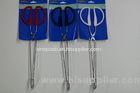 15 Inch BBQ Tongs Chrome , Kitchen Products With Hard Chrome Plated Steel