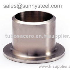 Stub Ends are fittings used in place of welded flanges where rotating