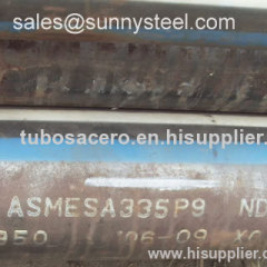 ASTM A335 P9 seamless alloy steel pipe