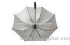 Solid Double Canopy Golf Umbrella For Women , Custom Printed Umbrella