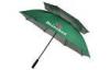 Two Layer Double Canopy Golf Umbrella For Boys / Elegant Windproof