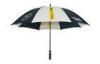 Small Colorful Windproof Golf Umbrella , 30&quot; Black Metal Shaft / Rib