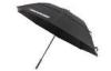 Black Custom Automatic Golf Umbrella , 68 Inch Big Size Double Canopy