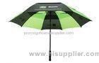 30 Inch Automatic Golf Umbrella For Double Canopy Advertisement Bank