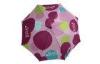 Unisex Custom Printed Umbrellas With Sublimation Printing Wooden Shaft