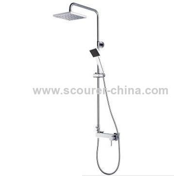 Wall Mounted Exposed Shower Faucet with Shower Kit OEM/ODM services