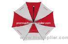 Large Safety Custom Printed Umbrellas , 60" Two layer Canopy Auto