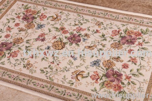 Indoor carpet woven carpets chenille jacquard carpet