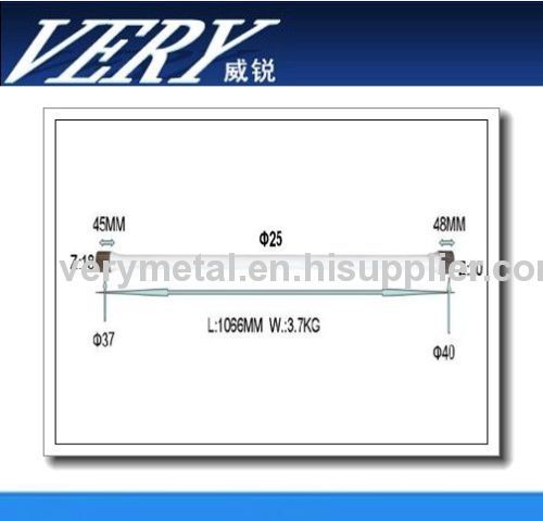 rail vehicle links for traction bars spring steel