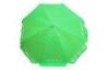 Green Sun Beach Umbrella , 230cm Strong Durable Sun Protection Umbrella
