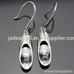 Cubic Zirconia jewelry,silver earring,925 silver jewelry,sterling silver jewelry