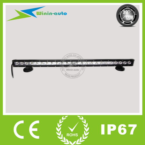 39" 120W 1 Row LED work light bar for ATV Truck 10800 Lumen WI9012-120