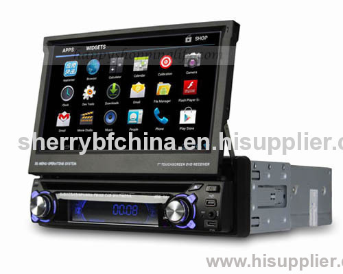 Android 4.0 Car DVD Player with GPS Navigation Wifi 3G - 1 Din