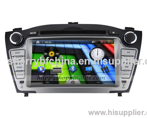 Car DVD Player GPS Navigation for Hyundai Tucson - Bluetooth