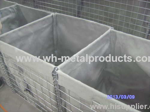 wire mesh defence barrier of camps and facilities