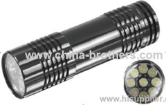 9 LED mini flashlight strong light small length