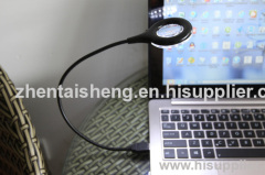 Flexible USB LED Lamp with Magnifier