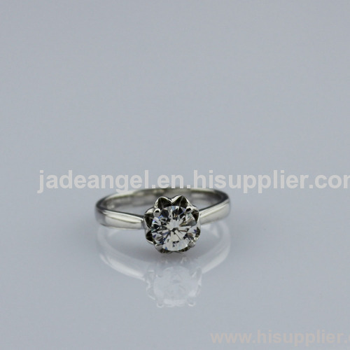 sterling silver Jewelry ,925 silver cubic zircon diamonds engagement ring