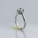 sterling silver Jewelry ,925 silver cubic zircon diamonds engagement ring