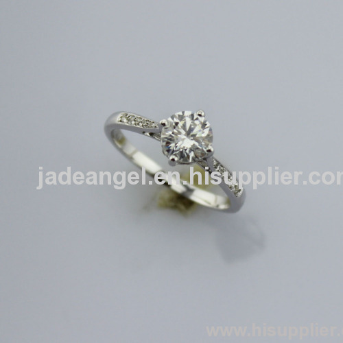 925 Silver Jewelry,Fine Jewelry. CZ Diamonds Engagement Ring