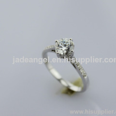925 Silver Jewelry,Fine Jewelry. CZ Diamonds Engagement Ring