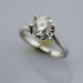 Fine Jewelry,925 sterling silver clear cubic zircon engagement ring