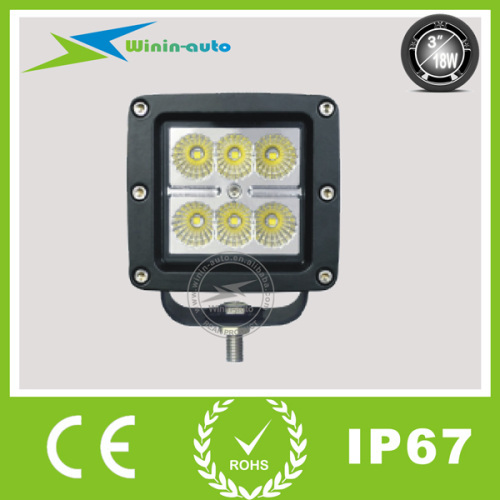 3" 18W Cree LED Work light for 1400 Lumens WI3181