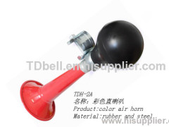 color iron chrome bicycle air horn