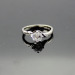 925 silver Cubic Zircon Diamonds Ring
