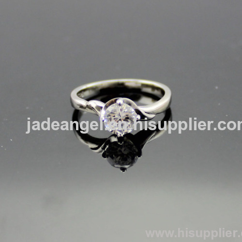 925 silver Cubic Zircon Diamonds Ring