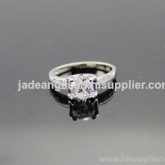 925 Siver Ring Fashion Clear Cubic Zircond Diamonds Ring