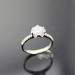 Fashion Jewelry Solid Silver Cubic Zircon Diamonds Ring