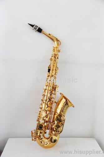 gold lacuquer alto sax