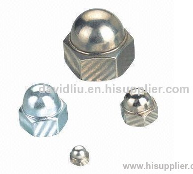 Cap Nuts, Made of Stainless Steel