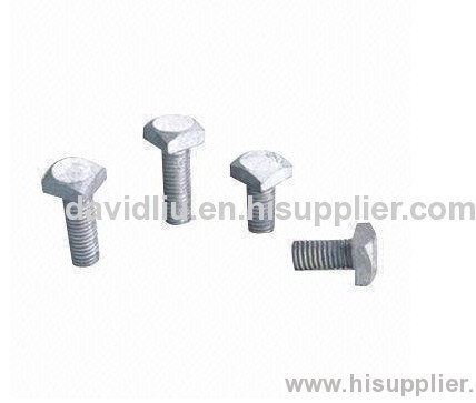 Square Bolts and Screws with GR2, GR5 and GR8 Grades, Made of Carbon Steel