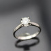 925 Silver Clear Cubic Zircon Ring Fashion Silver Jewelry