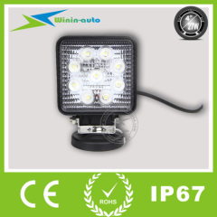 4" 27W Epistar LED work Light for Marine vehicles 2150 Lumen WI4273