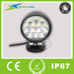 4" 42W Epistar LED work Light for mining truck vehicles 3500 Lumen WI4421